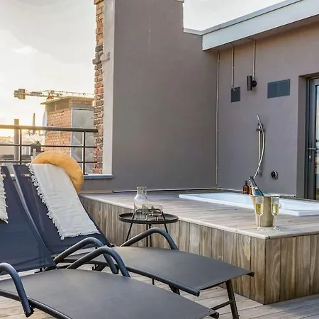 Apartmán Nest - Your Cosy Penthouse Ostende