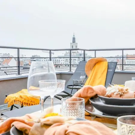 Nest - Your Cosy Penthouse Apartmán Ostende