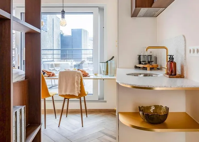 Apartman Nest - Your Cosy Penthouse Ostende