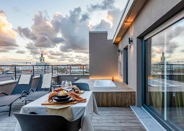 Nest - Your Cosy Penthouse Apartman Ostende