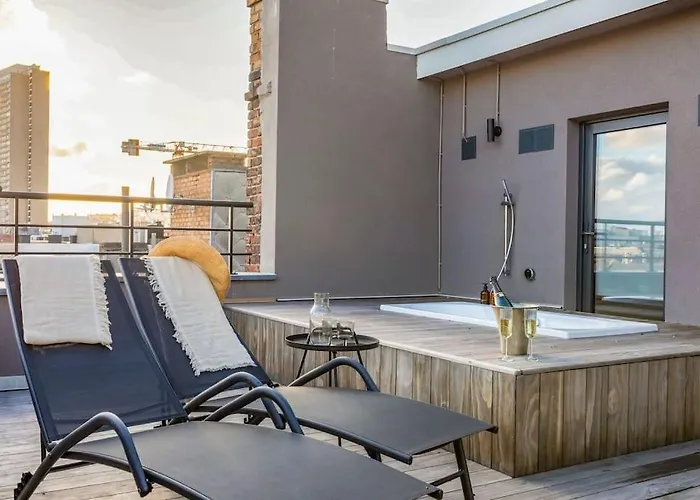 Apartman Nest - Your Cosy Penthouse Ostende